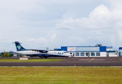 Hoje marco histórico: 1.000 pousos de aviões comerciais!