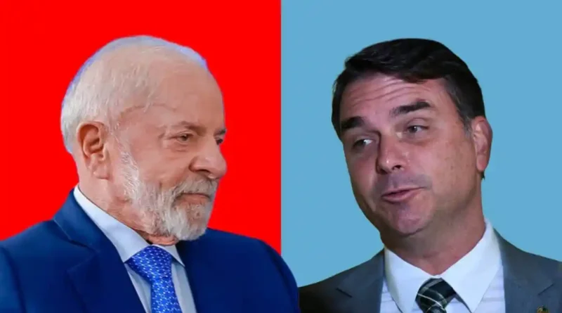 Lula e Flavio lideram a corrida presidencial.