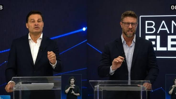 Sem Moro, Sandro Alex tenta assumir discurso da direita em debate da Band